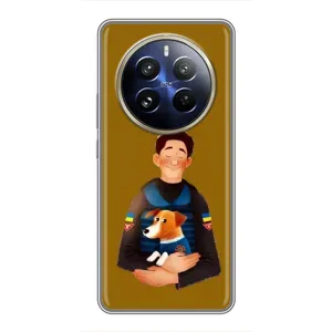 Чехол с принтом для Realme 12 Pro Plus (ЗСУ Патрон)