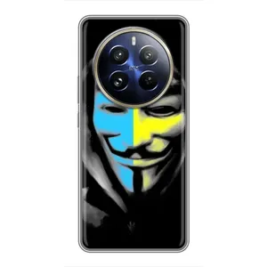 Чехол с Украинской символикой на Реалми 12 Про (Анонимус патриот)