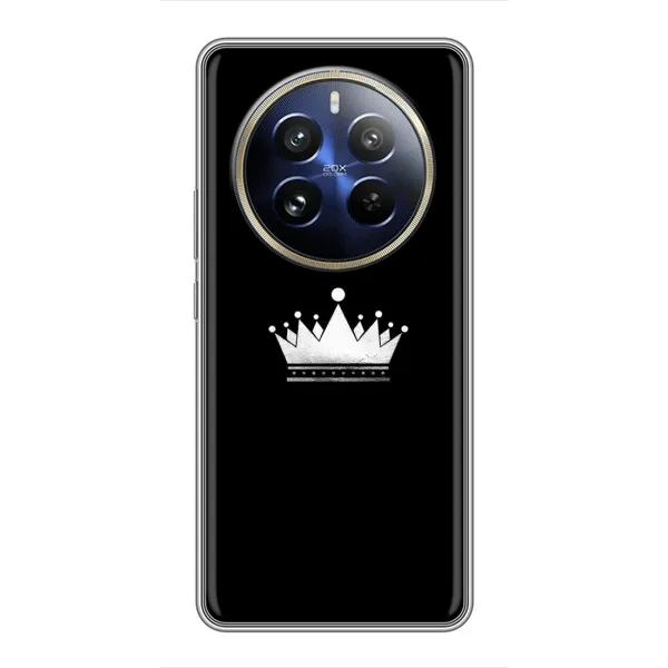Чехол с рисунком «Белая корона» для Realme 12 Pro Чехол с рисунком «Белая корона» для Realme 12 Pro