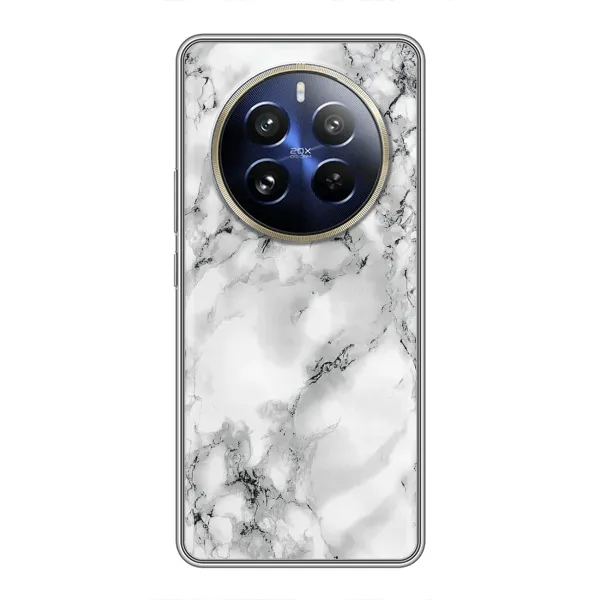 Чехол с рисунком «Белый мрамор» для Realme 12 Pro Чехол с рисунком «Белый мрамор» для Realme 12 Pro