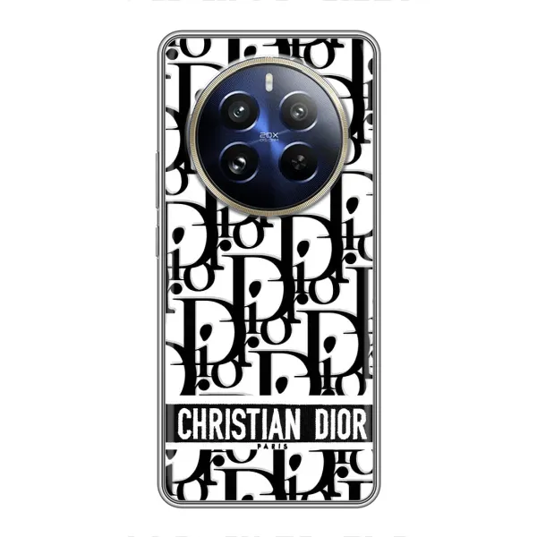 Чехол с рисунком «Christian Dior» для Realme 12 Pro