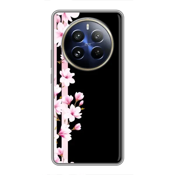 Чехол с рисунком «Цветочки» для Realme 12 Pro Чехол с рисунком «Цветочки» для Realme 12 Pro