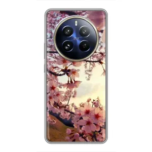 Чохол з картинкою Сакури на Realme 12 Pro (Квітуча сакура)