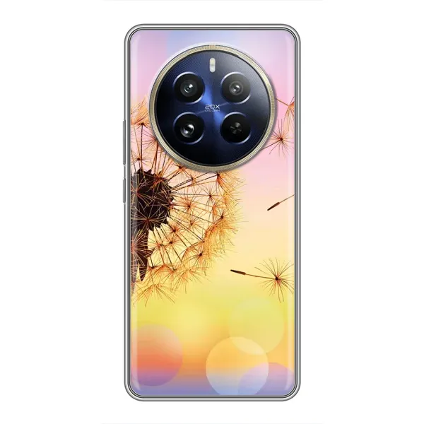 Чехол с рисунком «Цветок-одуванчик» для Realme 12 Pro Чехол с рисунком «Цветок-одуванчик» для Realme 12 Pro