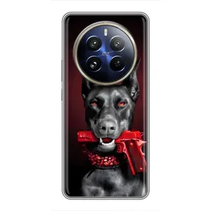 Чохол ДОБЕРМАН для Realme 12 Pro (Доберман злий)