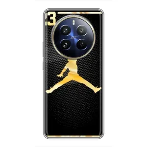 Силиконовый Чехол Nike Air Jordan на Реалми 12 Про (Джордан 23)