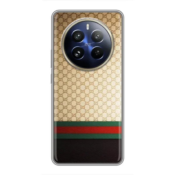Чехол с рисунком «Фон Гуччи» для Realme 12 Pro Чехол с рисунком «Фон Гуччи» для Realme 12 Pro