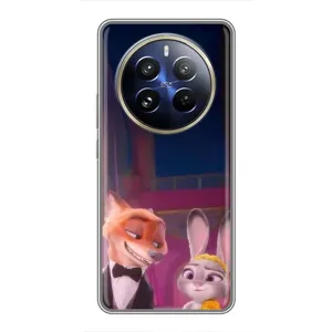 Силиконовый чехол с принтом Зоотрополіс для Realme 12 Pro (Главные герои)