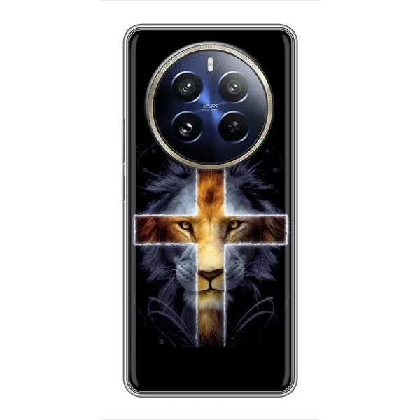 Чехол с рисунком «Иисус Лев» для Realme 12 Pro Чехол с рисунком «Иисус Лев» для Realme 12 Pro