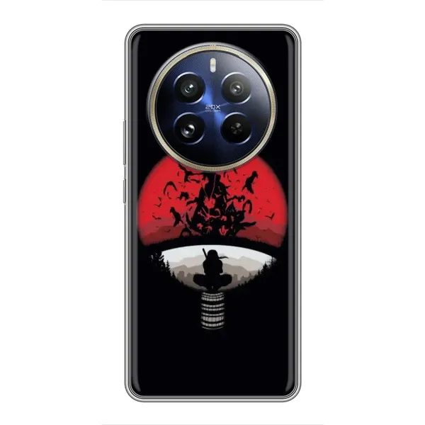 Чехол с рисунком «Итачи на черном» для Realme 12 Pro Чехол с рисунком «Итачи на черном» для Realme 12 Pro