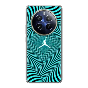 Силиконовый Чехол Nike Air Jordan на Реалми 12 Про (Jordan)