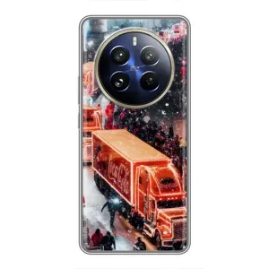 Чехлы на Новый Год Realme 12 Pro (Кока Кола)