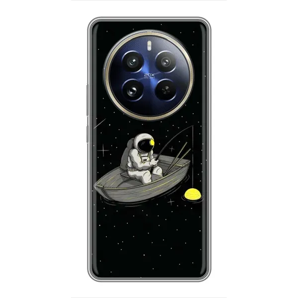 Чехол с рисунком «Космонавт на рыбалке» для Realme 12 Pro Чехол с рисунком «Космонавт на рыбалке» для Realme 12 Pro