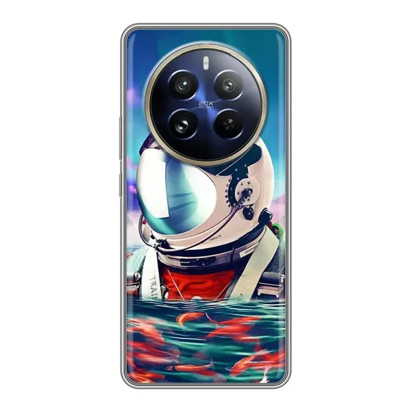 Чехол с рисунком «Космонавт в воде» для Realme 12 Pro Чехол с рисунком «Космонавт в воде» для Realme 12 Pro