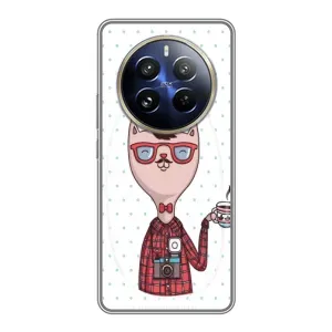 Чохол на тематику: Коти для Realme 12 Pro (Кіт аристократ)