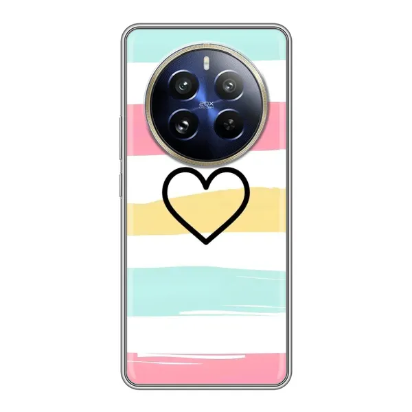 Чехол с рисунком «Красивое сердечко» для Realme 12 Pro Чехол с рисунком «Красивое сердечко» для Realme 12 Pro