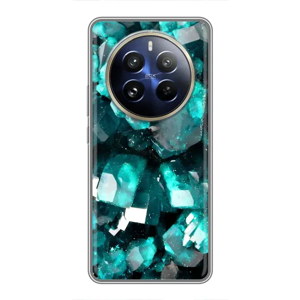 Чехол с рисунком «Кристалы» для Realme 12 Pro Чехол с рисунком «Кристалы» для Realme 12 Pro