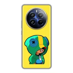 Чехол Бравл Старс для Realme 12 Pro (Леон (LEON))