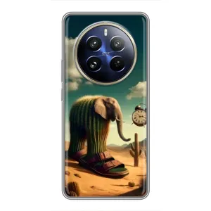 Чехол с мемами тралалело тралала для Realme 12 Pro (Лирили ларила)