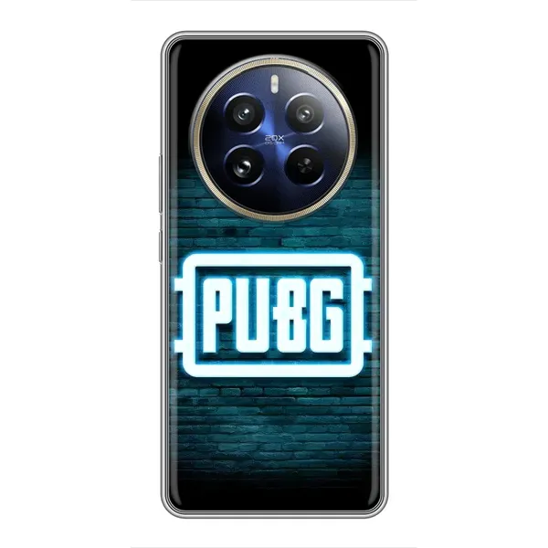 Чехол с рисунком «Лого PUBG» для Realme 12 Pro Чехол с рисунком «Лого PUBG» для Realme 12 Pro