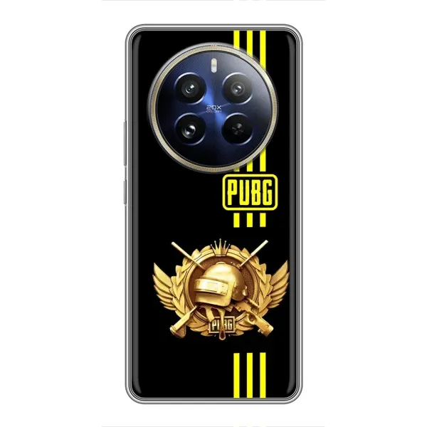 Чехол с рисунком «Лого PUPG» для Realme 12 Pro Чехол с рисунком «Лого PUPG» для Realme 12 Pro