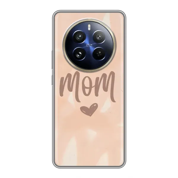 Чехол с рисунком «Love mom» для Realme 12 Pro Чехол с рисунком «Love mom» для Realme 12 Pro