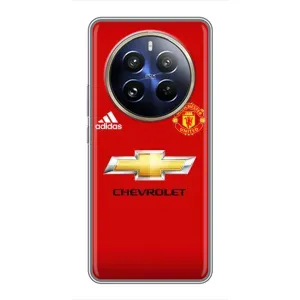Силиконовые Чехлы принт Футбол на Realme 12 Pro (Man United)
