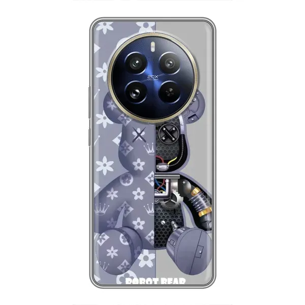 Чехол с рисунком «Медведь Louis Vuitton» для Realme 12 Pro