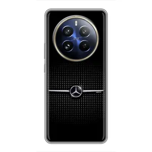 Силиконовый бампер с картинкой машины на Realme 12 Pro (Mercedes)