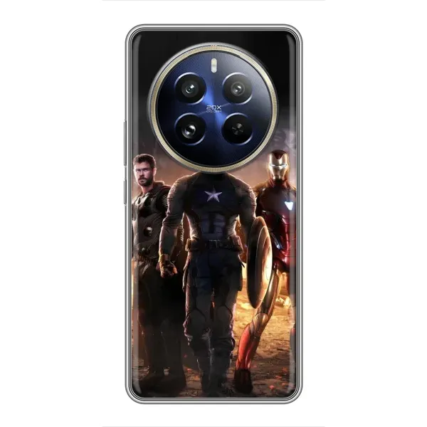 Чехол с рисунком «Мстители» для Realme 12 Pro