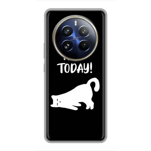 Чехол с рисунком «Not Today» для Realme 12 Pro Чехол с рисунком «Not Today» для Realme 12 Pro