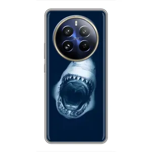 Силіконовий бампер з картинкою звірів для Realme 12 Pro (Пащу Акули)