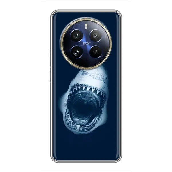 Чехол с рисунком «Пасть Акулы» для Realme 12 Pro Чехол с рисунком «Пасть Акулы» для Realme 12 Pro