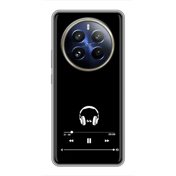 Чехол с рисунком «Плеер» для Realme 12 Pro Чехол с рисунком «Плеер» для Realme 12 Pro