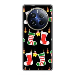 Силіконовий бампер на різдво для Realme 12 Pro (Різдвяні подарунки)