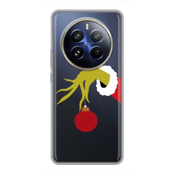 Чехол с рисунком «Рука Гринча» для Realme 12 Pro