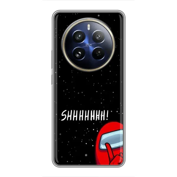 Чехол с рисунком «SHHHHH» для Realme 12 Pro Чехол с рисунком «SHHHHH» для Realme 12 Pro