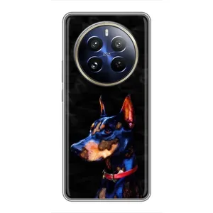 Бампер для Realme 12 Pro з картинкою "Песики" (Собака Мопсік)
