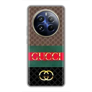 Чехлы Бренд GUCCI для Realme 12 Pro (Стиль GUCCI)