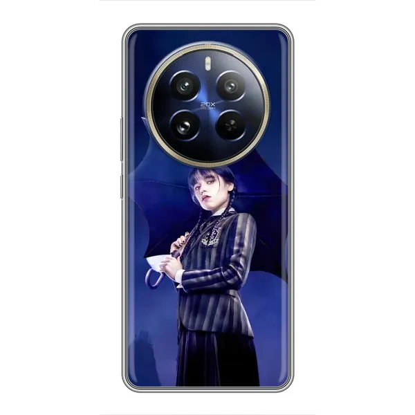 Чехол с рисунком «Уэнсдей с зонтом» для Realme 12 Pro Чехол с рисунком «Уэнсдей с зонтом» для Realme 12 Pro