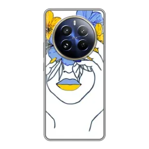Чехол на Realme 12 Pro Украинский дизайн (Украинка на всю голову)
