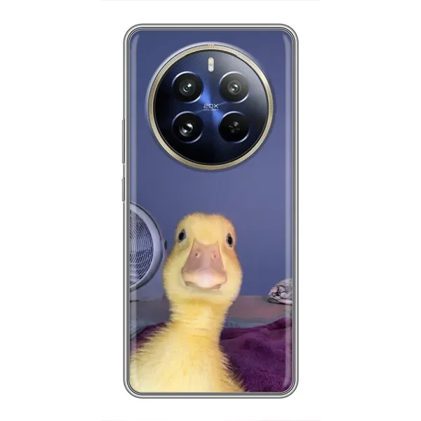 Чехол с рисунком «Утка» для Realme 12 Pro Чехол с рисунком «Утка» для Realme 12 Pro