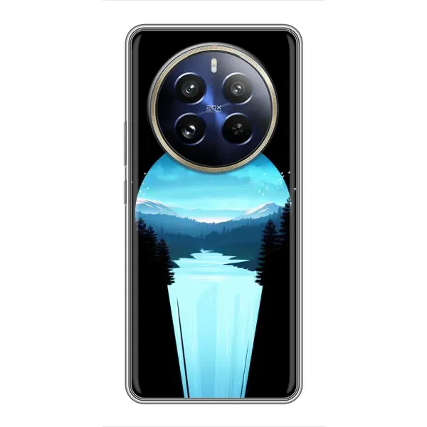 Чехол с рисунком «Синий Водопад» для Realme 12 Pro Чехол с рисунком «Синий Водопад» для Realme 12 Pro