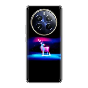 Силіконовий бампер з картинкою звірів для Realme 12 Pro (Яскравий олень)