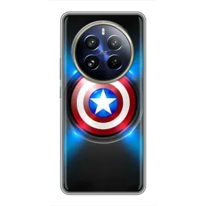 Чехол с Щитом Капитана Америки на Realme 12 Pro (Яркий Щит Капитана)