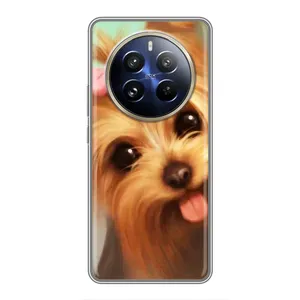 Чохол (ТПУ) Милі песики для Realme 12 Pro (Йоркширський тер'єр)