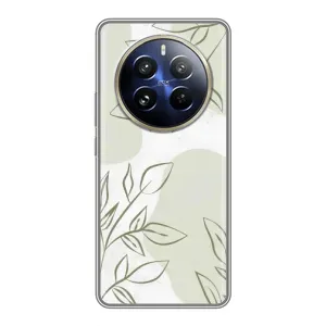 Чехол цветочный дизайн для Realme 12 Pro