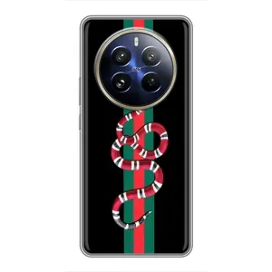 Чехлы Бренд GUCCI для Realme 12 Pro (Змей Гуччи)