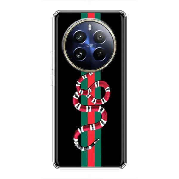 Чехол с рисунком «Змей Гуччи» для Realme 12 Pro Чехол с рисунком «Змей Гуччи» для Realme 12 Pro