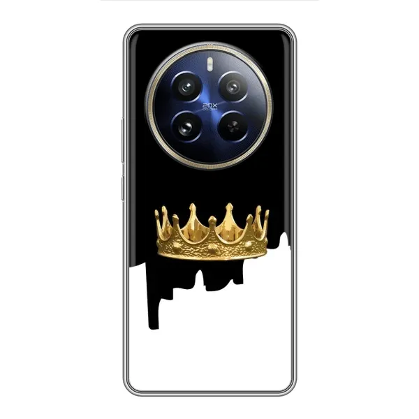 Чехол с рисунком «Золотая корона» для Realme 12 Pro Чехол с рисунком «Золотая корона» для Realme 12 Pro